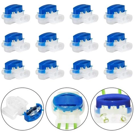 FVBJD Connecteurs De Câble Connecteur Étanche 15Pcs Connecteurs Raccords De Câble Pour Robot Tondeuse Jardin Extérieur Et Voiture 5 FVBJD Connecteurs De Câble Connecteur Étanche 15Pcs Connecteurs Raccords De Câble Pour Robot Tondeuse Jardin Extérieur Et Voiture – Image 3