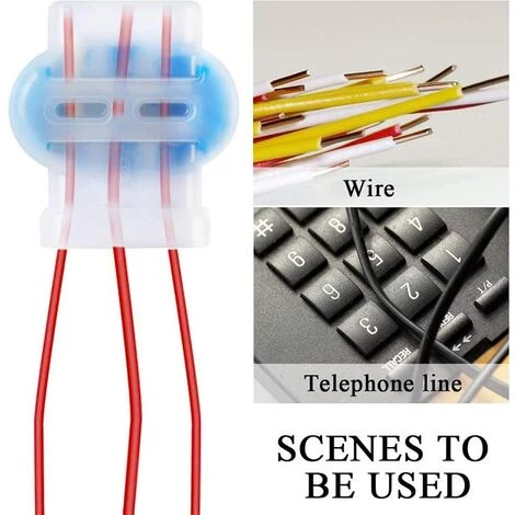 FVBJD Connecteurs De Câble Connecteur Étanche 15Pcs Connecteurs Raccords De Câble Pour Robot Tondeuse Jardin Extérieur Et Voiture 7 FVBJD Connecteurs De Câble Connecteur Étanche 15Pcs Connecteurs Raccords De Câble Pour Robot Tondeuse Jardin Extérieur Et Voiture – Image 5