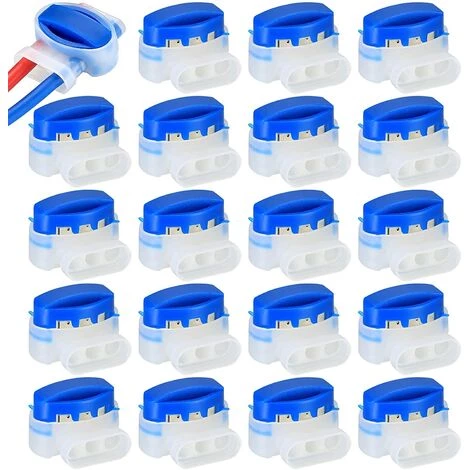 FVBJD 20 Pièces Connecteurs De Câbles Pour Robot Tondeuse, Raccords De Câble Périphérique Du Robot, Connecteurs Support Pour Câble Tondeuses à Gazon Robotiques Extérieures De Jardin 3 FVBJD 20 Pièces Connecteurs De Câbles Pour Robot Tondeuse, Raccords De Câble Périphérique Du Robot, Connecteurs Support Pour Câble Tondeuses à Gazon Robotiques Extérieures De Jardin