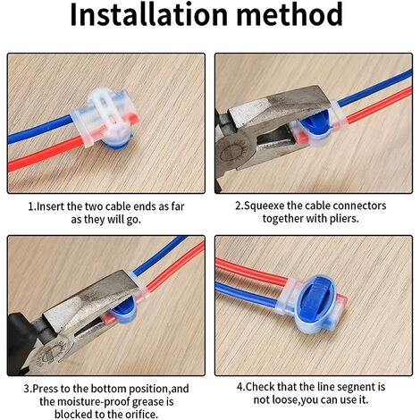 FVBJD 20 Pièces Connecteurs De Câbles Pour Robot Tondeuse, Raccords De Câble Périphérique Du Robot, Connecteurs Support Pour Câble Tondeuses à Gazon Robotiques Extérieures De Jardin 5 FVBJD 20 Pièces Connecteurs De Câbles Pour Robot Tondeuse, Raccords De Câble Périphérique Du Robot, Connecteurs Support Pour Câble Tondeuses à Gazon Robotiques Extérieures De Jardin – Image 3