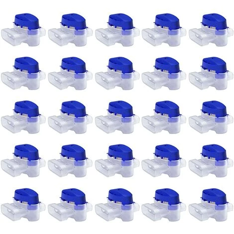 FVBJD Set De Connecteurs De Câbles Pour Robot Tondeuse - 50 Raccords Remplis De Gel Pour Étendre Ou Réparer Fil Electrique Bas Voltage Tondeuse Automatique - Étanches, Sûrs, Dénudage Inutile 3 FVBJD Set De Connecteurs De Câbles Pour Robot Tondeuse - 50 Raccords Remplis De Gel Pour Étendre Ou Réparer Fil Electrique Bas Voltage Tondeuse Automatique - Étanches, Sûrs, Dénudage Inutile