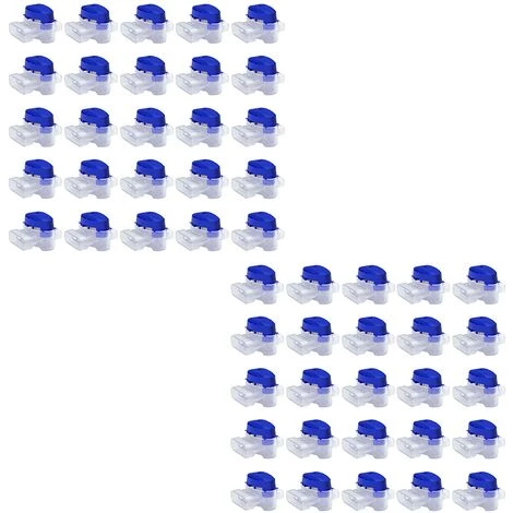 FVBJD Set De Connecteurs De Câbles Pour Robot Tondeuse - 50 Raccords Remplis De Gel Pour Étendre Ou Réparer Fil Electrique Bas Voltage Tondeuse Automatique - Étanches, Sûrs, Dénudage Inutile 3 FVBJD Set De Connecteurs De Câbles Pour Robot Tondeuse - 50 Raccords Remplis De Gel Pour Étendre Ou Réparer Fil Electrique Bas Voltage Tondeuse Automatique - Étanches, Sûrs, Dénudage Inutile