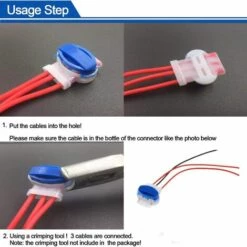 FVBJD Connecteurs De Câble Remplis Des Résines Pour Jardin & Extérieur Et Tondeuse Robot,50 Pièces 8 FVBJD Connecteurs De Câble Remplis Des Résines Pour Jardin & Extérieur Et Tondeuse Robot,50 Pièces -France Tondeuse Soldes Boutique 58758244 2