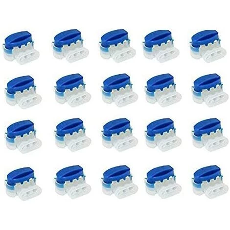 FVBJD Connecteurs De Câble Pour Jardin Robot Tondeuse Automower- Etenche (20PC) 3 FVBJD Connecteurs De Câble Pour Jardin Robot Tondeuse Automower- Etenche (20PC)
