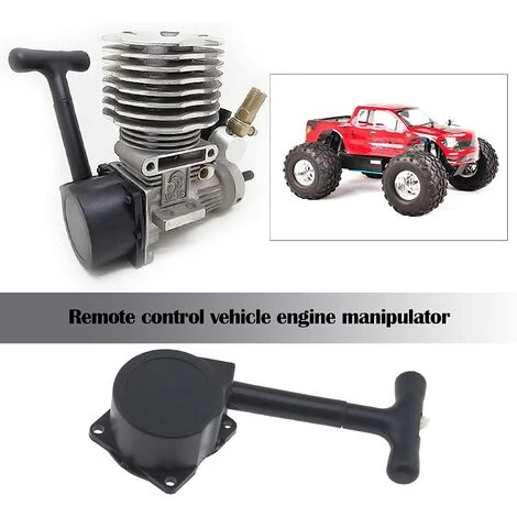 HIASDFLS Démarreur À Traction De Moteur Rappel Compatible Pour 1/10 Hsp R025 R020 16-21 Rc Nitro Voiture Atv Mini Dirt Bicyclette 4 HIASDFLS Démarreur À Traction De Moteur Rappel Compatible Pour 1/10 Hsp R025 R020 16-21 Rc Nitro Voiture Atv Mini Dirt Bicyclette – Image 2