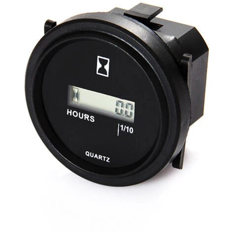 GUAZHUNIFR GU.B/bon Compteur Horaire Rond LCD Compteur Horaire Quartz AC86-230V Pour Chariot Fourche Chariot De Golf Bateau Tracteur Générateur Moteur Tondeuse 3 GUAZHUNIFR GU.B/bon Compteur Horaire Rond LCD Compteur Horaire Quartz AC86-230V Pour Chariot Fourche Chariot De Golf Bateau Tracteur Générateur Moteur Tondeuse