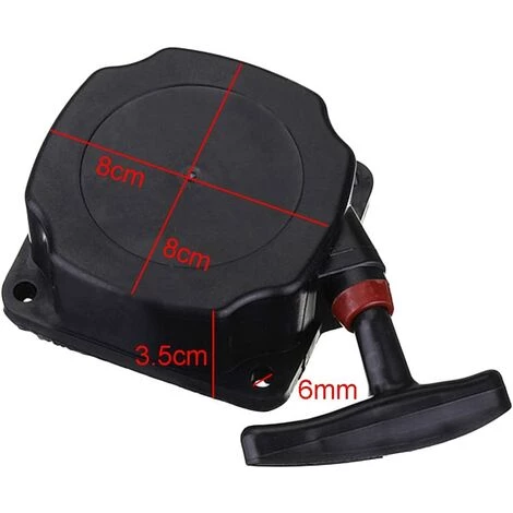 ABCRITAL Recoil Pullstart Pull Démarreur Pour Débroussailleuse Tondeuse À Gazon Noir 3 ABCRITAL Recoil Pullstart Pull Démarreur Pour Débroussailleuse Tondeuse À Gazon Noir