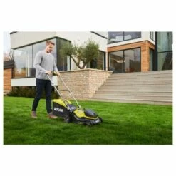 Pack RYOBI Tondeuse 18V Brushless RY18LMX37A-150 - 1 Batterie 3.0Ah High Energy - 1 Batterie 5,0 Ah - Chargeur Rapide -France Tondeuse Soldes Boutique 59498232 4