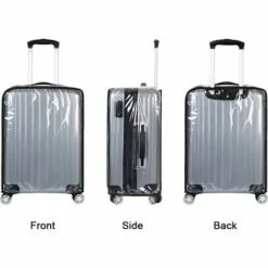 HEGUYEY Housse De Protection Pour Bagages,22 Pouces Housse Protection De Valise,Transparent PVC Couvertures De Valise Imperméable De Voyage Housse De Protection De Valise 9 HEGUYEY Housse De Protection Pour Bagages,22 Pouces Housse Protection De Valise,Transparent PVC Couvertures De Valise Imperméable De Voyage Housse De Protection De Valise -France Tondeuse Soldes Boutique 59603787 3