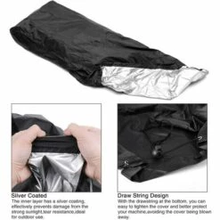 DENUOTOP Housse De Protection Pour Tondeuse Housse De Tondeuse à Gazon,Housse De Tondeuse 190T Avec Cordon De Serrage Et Sac De Rangement Pour Extérieur/intérieur,étanche, Anti-poussière,Anti-UV,187.96*99* 63.5 Cm 9 DENUOTOP Housse De Protection Pour Tondeuse Housse De Tondeuse à Gazon,Housse De Tondeuse 190T Avec Cordon De Serrage Et Sac De Rangement Pour Extérieur/intérieur,étanche, Anti-poussière,Anti-UV,187.96*99* 63.5 Cm -France Tondeuse Soldes Boutique 60006559 3