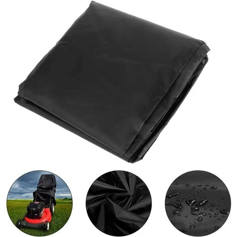DENUOTOP Housse De Protection Pour Tondeuse Housse De Tondeuse à Gazon,Housse De Tondeuse 190T Avec Cordon De Serrage Et Sac De Rangement Pour Extérieur/intérieur,étanche, Anti-poussière,Anti-UV,187.96*99* 63.5 Cm 6 DENUOTOP Housse De Protection Pour Tondeuse Housse De Tondeuse à Gazon,Housse De Tondeuse 190T Avec Cordon De Serrage Et Sac De Rangement Pour Extérieur/intérieur,étanche, Anti-poussière,Anti-UV,187.96*99* 63.5 Cm – Image 4