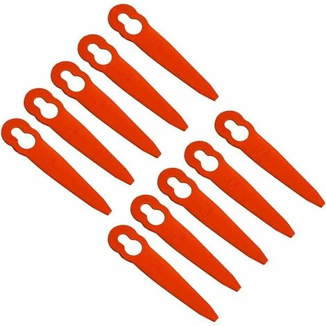 STARLIGHT 10 Lames De Rechange En Plastique Pour Tondeuse Stihl PolyCut 2-2 FSA 45, Rouge,STAR.L 5 STARLIGHT 10 Lames De Rechange En Plastique Pour Tondeuse Stihl PolyCut 2-2 FSA 45, Rouge,STAR.L – Image 3