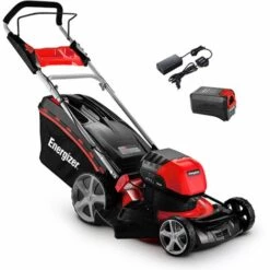 ENERGIZER Tondeuse Sans Fil 40 V 46 Cm 60L Avec Batterie Et Chargeur EZ40VTDE46N-BC