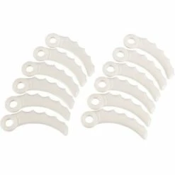 MAKITA Lot De 12 Couteaux Courbés Synthétiques Pour DUR - 198426-9