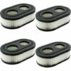 ENLENK 4 Piece Lawn Mower Filter Replace - Filtre à Air Pour Tondeuse à Gazon, Filtre à Air Pour Moteur De Remplacement, Moteur De Tondeuse à Gazon Remplace 798452 593260 5432K -France Tondeuse Soldes Boutique 60208810 1