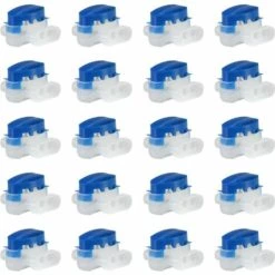 OUSUDELA Lot De 20 Connecteurs De Câble Remplis Des Résines Pour Robot Tondeuse Automower