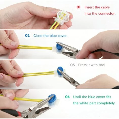 OUSUDELA Lot De 20 Connecteurs De Câble Remplis Des Résines Pour Robot Tondeuse Automower 7 OUSUDELA Lot De 20 Connecteurs De Câble Remplis Des Résines Pour Robot Tondeuse Automower – Image 5