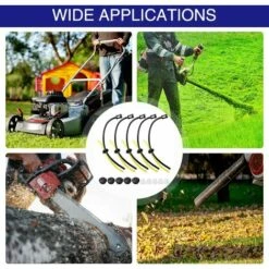 OUSUDELA 5 Ensembles Universel Filtre à Essence Kit, Tube D'étanchéité, Durites D'essence De Tondeuses Avec Poire D Amorçage, Pour Coupe-Herbe, Débroussailleuse, Tronconneuse Taille-Haie -France Tondeuse Soldes Boutique 60280035 5