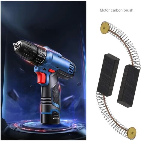 Cisea Lot De 2 Paires De Balais De Charbon Pour Moteur 6 X 11 X 30 Mm Pour Meuleuse D'angle Rotative, Perceuse Circulaire, Perceuse électrique, Pièces De Rechange, Accessoires De Rechange, Noir Et Doré 6 Cisea Lot De 2 Paires De Balais De Charbon Pour Moteur 6 X 11 X 30 Mm Pour Meuleuse D'angle Rotative, Perceuse Circulaire, Perceuse électrique, Pièces De Rechange, Accessoires De Rechange, Noir Et Doré – Image 4