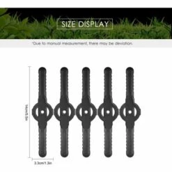 HANBING Accessoires De Tondeuse à Gazon, Plastique, Jardin, Tonte, Pelouse, Tonte, Lames (noir 5pcs) 10 HANBING Accessoires De Tondeuse à Gazon, Plastique, Jardin, Tonte, Pelouse, Tonte, Lames (noir 5pcs) -France Tondeuse Soldes Boutique 60607718 4