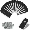 MACARON Lames De Rechange En Titane, 45 Pièces Lames En Titane, Lame Robot Tondeuse, Lames De Couteau En Titane Noir, Lame Tondeuse De Rachange, Pour Husqvarna Automower Gardena Robot Tondeuse Avec 45 Vis LO-Ron 2 MACARON Lames De Rechange En Titane, 45 Pièces Lames En Titane, Lame Robot Tondeuse, Lames De Couteau En Titane Noir, Lame Tondeuse De Rachange, Pour Husqvarna Automower Gardena Robot Tondeuse Avec 45 Vis LO-Ron -France Tondeuse Soldes Boutique 60657015 1