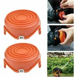 BENOBBY KIDS Bobine Pour Toutes Les Tondeuses à Gazon Compatibles Avec Worx WG154 WG163 WG180 WG175 WG155 WG151 WG160 Pièces De Rechange Pour Tondeuse à Gazon Avec 2 Capuchons -France Tondeuse Soldes Boutique 60720433 3