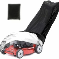 PESCE Housse De Protection Pour Tondeuse À Gazon, Universelle Tondeuse Autoportée Tracteur Étanche Bache, Tissu Oxford 210D Poussière, Aux Intempéries, Pour Jardin Pelouse,193 * 112 * 64cm -France Tondeuse Soldes Boutique 61199674 5