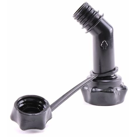 CYCLINGCOLORS Bec Verseur Coudé Avec Bouchon à Visser Universel Noir Plastique Haute Qualité Bidon Jerrican Essence Carburant Tondeuse Tracteur Capuchon 5 CYCLINGCOLORS Bec Verseur Coudé Avec Bouchon à Visser Universel Noir Plastique Haute Qualité Bidon Jerrican Essence Carburant Tondeuse Tracteur Capuchon – Image 3