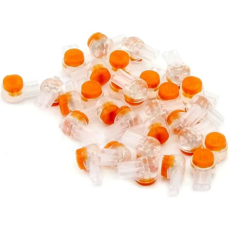 PESCE 50 Pack Connecteurs De Câble Remplis Des Résines Pour Robot Tondeuse Automower,Réparer Fil Electrique Bas Voltage Tondeuse Automatique - Étanches, Sûrs, Dénudage Inutile 3 PESCE 50 Pack Connecteurs De Câble Remplis Des Résines Pour Robot Tondeuse Automower,Réparer Fil Electrique Bas Voltage Tondeuse Automatique - Étanches, Sûrs, Dénudage Inutile