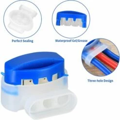 PESCE 20 Pièces Connecteurs De Câbles Pour Robot Tondeuse, Raccords De Câble Périphérique Du Robot, Connecteurs Support Pour Câble Tondeuses à Gazon Robotiques Extérieures De Jardin 10 PESCE 20 Pièces Connecteurs De Câbles Pour Robot Tondeuse, Raccords De Câble Périphérique Du Robot, Connecteurs Support Pour Câble Tondeuses à Gazon Robotiques Extérieures De Jardin -France Tondeuse Soldes Boutique 61284322 4