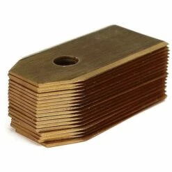 DONTODENT Lame De Tondeuse à Gazon En Acier Inoxydable Revêtue De Titane De 0,75 Mm + Vis 30 Pièces -France Tondeuse Soldes Boutique 61298389 5