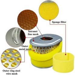 DONTODENT 2 Pièces 17210-ze1-505 Filtre à Air, Remplacer Pour Honda Gx160 Gx200 -France Tondeuse Soldes Boutique 61298506 5