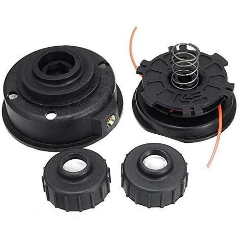 EINEMGELD 2 Lignes Tondeuse Fendue Universelle Tondeuse De Coupe Tondeuse Pour Ryobi Expand-It Noir 3 EINEMGELD 2 Lignes Tondeuse Fendue Universelle Tondeuse De Coupe Tondeuse Pour Ryobi Expand-It Noir