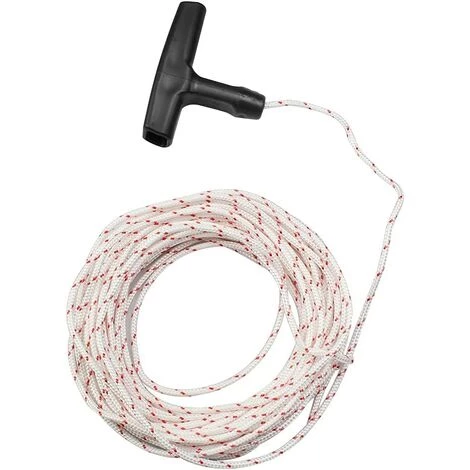 LITZEE Corde De Démarrage à Rappel 10 Mètres Avec Poignée De Démarrage 3 Pièces Pour Tondeuse à Gazon 4 LITZEE Corde De Démarrage à Rappel 10 Mètres Avec Poignée De Démarrage 3 Pièces Pour Tondeuse à Gazon – Image 2