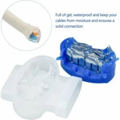 MEZHENG 20 PCS Connecteurs De Câble Remplis Des Résines, Raccord De Câble Étanche Borne à 3 Fils De Connexion Pour Robot Tondeuse Automower -France Tondeuse Soldes Boutique 63463593 3