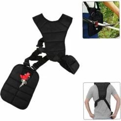 MEZHENG Lawn Mower Strap Trimmer Shoulder Strap Grass Pruner Harness With Durable Nylon Belt For Brush Garden Lawn 11 MEZHENG Lawn Mower Strap Trimmer Shoulder Strap Grass Pruner Harness With Durable Nylon Belt For Brush Garden Lawn -France Tondeuse Soldes Boutique 63702175 5