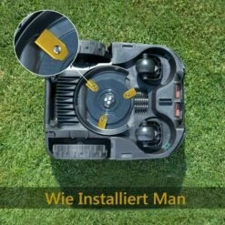 Lame De Tondeuse à Gazon En Acier Inoxydable De Lame De Machines De Jardin (35*18*0.75mm Or 45pcs),HANBING -France Tondeuse Soldes Boutique 63784650 4