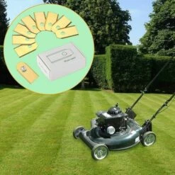 Lame De Tondeuse à Gazon En Acier Inoxydable De Lame De Machines De Jardin (35*18*0.75mm Or 45pcs),HANBING -France Tondeuse Soldes Boutique 63784650 5