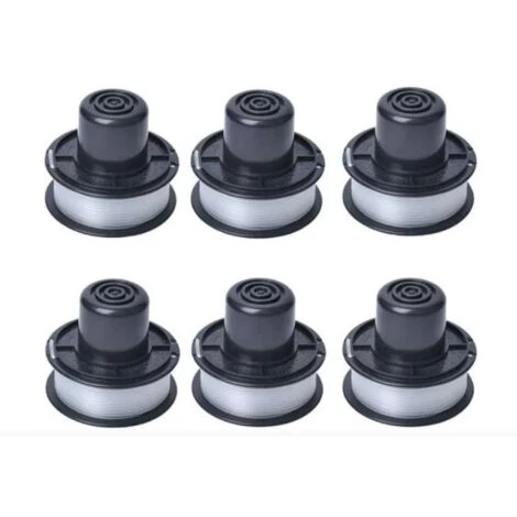 Fei Yu A6226 Bobine De Fil Compatible Avec Black Et Decker Auftipp Coupe-herbe Automatique GL250 / GL310 / GL360 / GL360SB Avec 6m Ligne, 6-pack 3 Fei Yu A6226 Bobine De Fil Compatible Avec Black Et Decker Auftipp Coupe-herbe Automatique GL250 / GL310 / GL360 / GL360SB Avec 6m Ligne, 6-pack