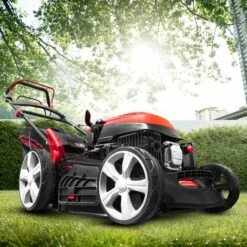 ELEM GARDEN TECHNIC Tondeuse Thermique Tractée 173cc - 51cm - Mulching -France Tondeuse Soldes Boutique 6396364 5