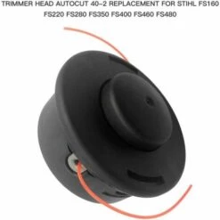 Ensoleillé Accessoires De Tondeuse à Gazon Tête De Coupe Tête De Coupe - Noir 8 Ensoleillé Accessoires De Tondeuse à Gazon Tête De Coupe Tête De Coupe - Noir -France Tondeuse Soldes Boutique 64073151 2