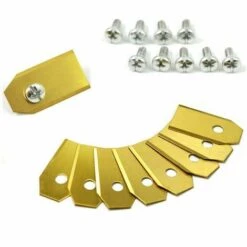 MONLY Lames En Acier Inoxydable De Tondeuse Robotique De Remplacement Pour Toutes Les Tondeuses Ă Gazon Robotis 30 Pices -France Tondeuse Soldes Boutique 64453471 3