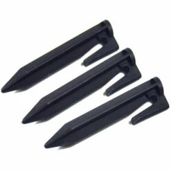 HEGUYEY Lot De 100 Crochets De Fixation Robot Tondeuse à Gazon Robot Tondeuse à Gazon Ancrage Au Sol Support De Câble Guide Ensemble D'accessoires Fixation Pour Fil Périmétrique Fil De Recherche Support De Câble Compatible -France Tondeuse Soldes Boutique 64496948 3