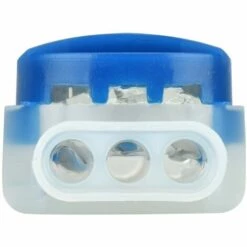 HABIENTôT 20 Pièces Connecteurs De Câble Remplis Des Résines, Connecteurs Pour Câble Périphérique, 314 Connecteurs De Câble Étanche 3 Trous, Parfait Pour Jardin & Extérieur Et Tondeuse Robot Bleu + Blanc，Oi-FRIS -France Tondeuse Soldes Boutique 64497049 3