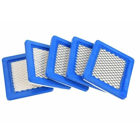 LIFCAUSAL Lot De 5 Filtres à Air 491588S De Rechange Pour Cartouche De Filtre à Air Plate OEM Briggs Stratton 491588 4915885, Filtre à Air Pour Tondeuse à Gazon 3 LIFCAUSAL Lot De 5 Filtres à Air 491588S De Rechange Pour Cartouche De Filtre à Air Plate OEM Briggs Stratton 491588 4915885, Filtre à Air Pour Tondeuse à Gazon