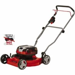 Einhell Tondeuse à Gazon Sans Fil GE-CM 36/48 Li M-Solo Power X-Change (36 V, 48 Cm Largeur De Coupe, Jusqu'à 1000 M², Fonction Mulching) Livré Sans Batterie Ni Chargeur