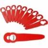 RHAFAYRE Jeu De Lames De Rechange, Lames De Rechange En Plastique Pour Couteau De Tondeuse à Gazon, Accessoires Pour Tondeuse à Gazon