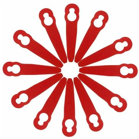 RHAFAYRE Jeu De Lames De Rechange, Lames De Rechange En Plastique Pour Couteau De Tondeuse à Gazon, Accessoires Pour Tondeuse à Gazon 4 RHAFAYRE Jeu De Lames De Rechange, Lames De Rechange En Plastique Pour Couteau De Tondeuse à Gazon, Accessoires Pour Tondeuse à Gazon – Image 2