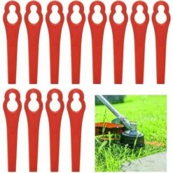 RHAFAYRE Jeu De Lames De Rechange, Lames De Rechange En Plastique Pour Couteau De Tondeuse à Gazon, Accessoires Pour Tondeuse à Gazon 11 RHAFAYRE Jeu De Lames De Rechange, Lames De Rechange En Plastique Pour Couteau De Tondeuse à Gazon, Accessoires Pour Tondeuse à Gazon -France Tondeuse Soldes Boutique 64933369 5