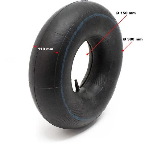 WILTEC Lot 2 Chambres Air Autoportée 15x6.00-6 Pneumatique Valve Droite Tracteur Gazon 4 WILTEC Lot 2 Chambres Air Autoportée 15x6.00-6 Pneumatique Valve Droite Tracteur Gazon – Image 2